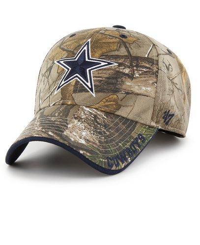 DALLAS COWBOYS '47 BRAND REALTREE CAMO ADJUSTABLE 47 MVP HAT