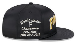 NEW ERA PITTSBURGH PIRATES SATIN SCRIPT 9FIFTY SNAPBACK