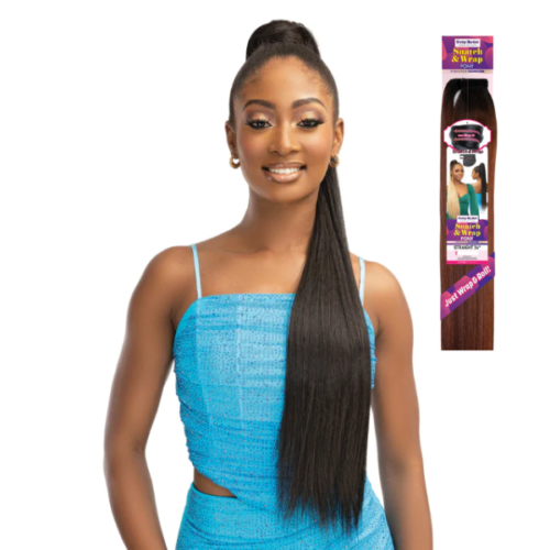 JANET COLLECTION REMY ILLUSION SNATCH WRAP STRAIGHT