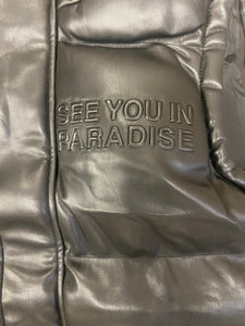 JORDAN CRAIG SYIP EMBOSS PUFFER VEST (BLACK)