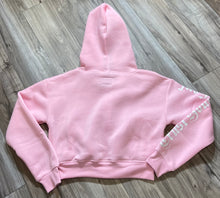 Load image into Gallery viewer, REDFOX &quot;TRUST YOUR SOUL&quot; FLEECE CROP JACKET W/ STACKED PANTS (LT. PINK)
