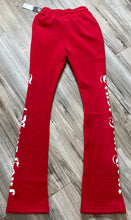 Load image into Gallery viewer, REDFOX &quot;TRUST YOUR SOUL&quot; FLEECE CROP JACKET W/ STACKED PANTS (RED)