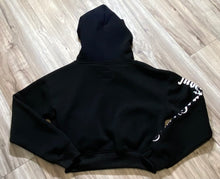 Load image into Gallery viewer, REDFOX &quot;TRUST YOUR SOUL&quot; FLEECE CROP JACKET W/ STACKED PANTS (BLACK)