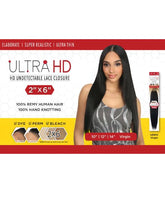 Load image into Gallery viewer, HARLEM 125 ULTRA HD CLOSURE 2x6&quot;12&quot; STRAIGHT