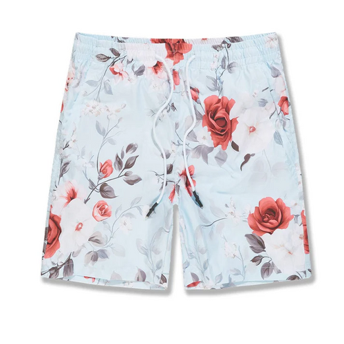 Jordan Craig Ibiza Lounge Shorts (Floral Red)