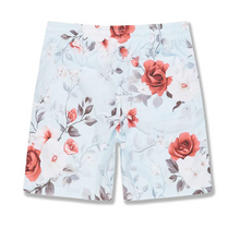 Load image into Gallery viewer, Jordan Craig Ibiza Lounge Shorts (Floral Red)
