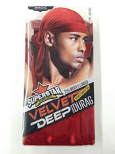 Load image into Gallery viewer, MAGIC COLLECTION VELVET DURAG