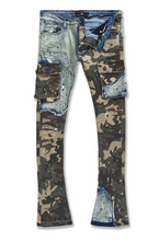 Load image into Gallery viewer, JORDAN CRAIG ROSS STACKED - PLATOON DENIM JEAN (JRF1142C-WOODLAND)
