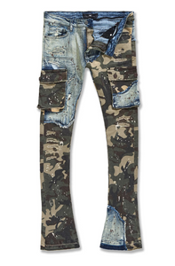 JORDAN CRAIG ROSS STACKED - PLATOON DENIM JEAN (JRF1142C-WOODLAND)