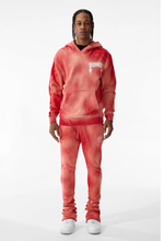 Load image into Gallery viewer, JORDAN CRAIG AFTERLIFE PULLOVER HOODIE (RED)