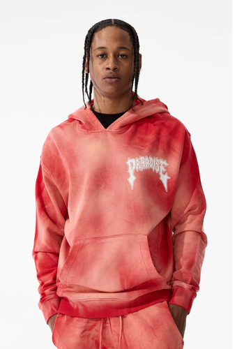 JORDAN CRAIG AFTERLIFE PULLOVER HOODIE (RED)