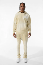 Load image into Gallery viewer, JORDAN CRAIG AFTERLIFE STACKED SWEATPANTS (KHAKI)