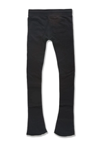 Load image into Gallery viewer, JORDAN CRAIG AFTERLIFE STACKED SWEATPANTS (NOIR)