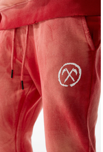 Load image into Gallery viewer, JORDAN CRAIG AFTERLIFE STACKED SWEATPANTS (RED)