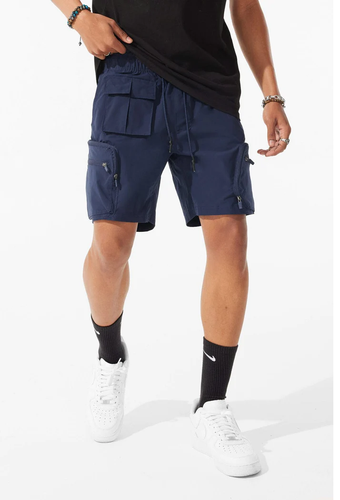 JORDAN CRAIG Retro Altitude Cargo Shorts (Navy)