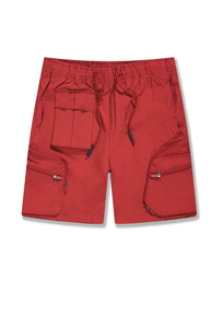 JORDAN CRAIG Retro Altitude Cargo Shorts (Red)