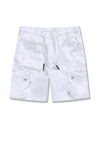 JORDAN CRAIG Retro Altitude Cargo Shorts (White)