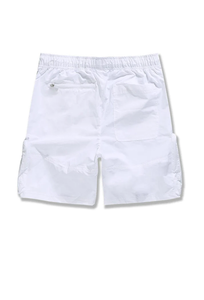 JORDAN CRAIG Retro Altitude Cargo Shorts (White)