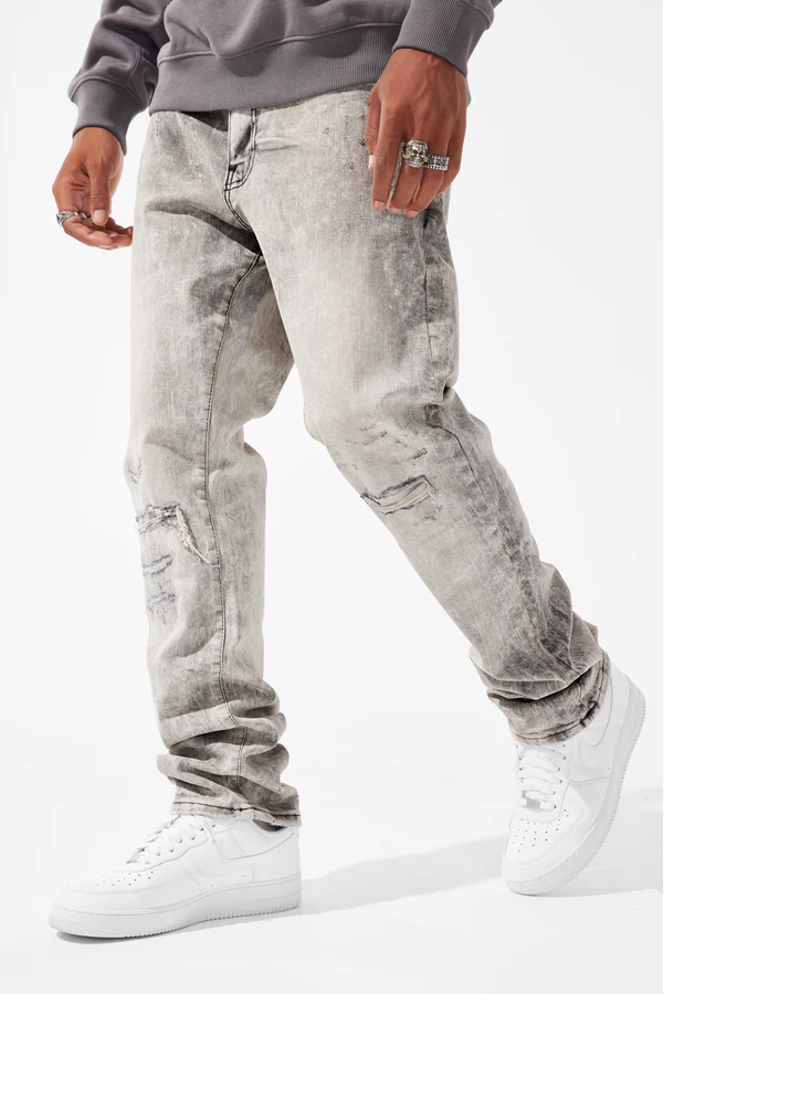 JORDAN CRAIG COLLINS ATTITUDE DENIM JEANS JC1214 (BONE WHITE)