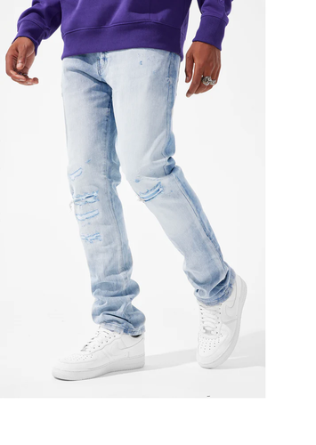 JORDAN CRAIG COLLINS ATTITUDE DENIM JEANS JC1214 (ICE BLUE)