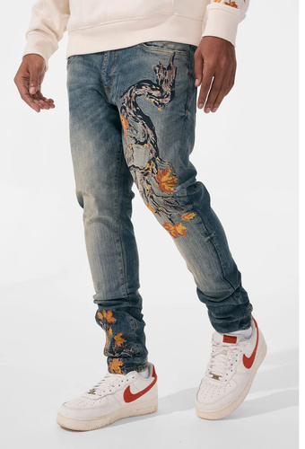 JORDAN CRAIG SEAN-AVIARY DENIM JEANS JS1219 (DESERT STORM)