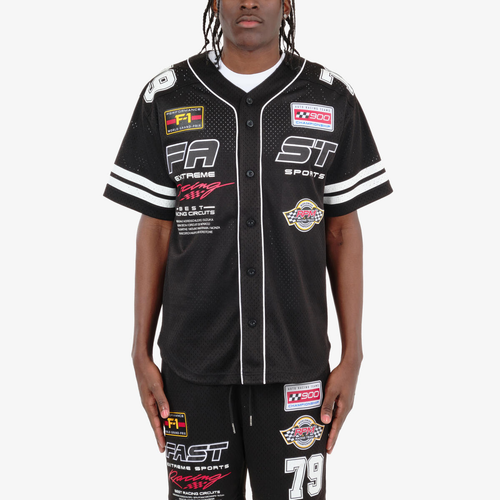COPPER RIVET RACING BASEBALL JERSEY w/ MATCHING SHORT (BLACK)