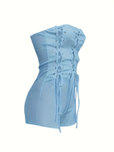 Load image into Gallery viewer, WOMEN'S STRAPLESS HOLLOW-OUT ROMPER IN STORES NOW