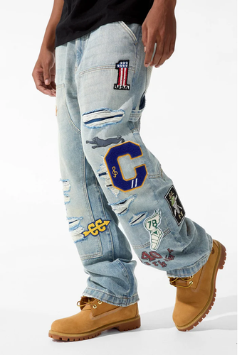 JORDAN CRAIG BRIAN - WARHAWK DENIM JEANS (ANTIQUE)
