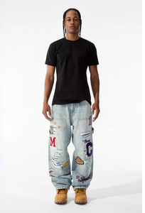 JORDAN CRAIG BRIAN - WARHAWK DENIM JEANS (ANTIQUE)