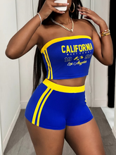 Load image into Gallery viewer, WOMEN'S "CALI" TUBE TOP AND SHORT SET IN STORES NOW