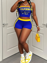 Load image into Gallery viewer, WOMEN'S "CALI" TUBE TOP AND SHORT SET IN STORES NOW