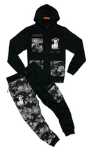 Load image into Gallery viewer, CIVILIZED &quot;GOD PROTECT ME&quot; JOGGER SET (BLACK)