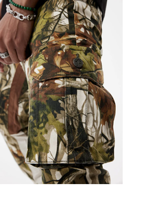 JORDAN CRAIG SEAN STACKED - CAMO CARGO DENIM (OAK)