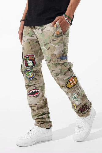 JORDAN CRAIG XAVIER - WAR ANGEL CARGO PANTS (VINTAGE WARHAWK DIARY)