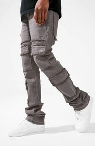JORDAN CRAIG MARTIN STACKED - EL DORADO CARGO PANTS (CHARCOAL)