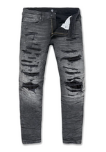 Load image into Gallery viewer, JORDAN CRAIG COLLINS BAYSIDE DENIM RELAXED FIT JEAN JC351R (BLACK SHADOW)
