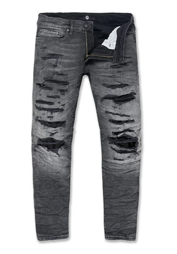 JORDAN CRAIG COLLINS BAYSIDE DENIM RELAXED FIT JEAN JC351R (BLACK SHADOW)
