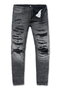 JORDAN CRAIG COLLINS BAYSIDE DENIM RELAXED FIT JEAN JC351R (BLACK SHADOW)