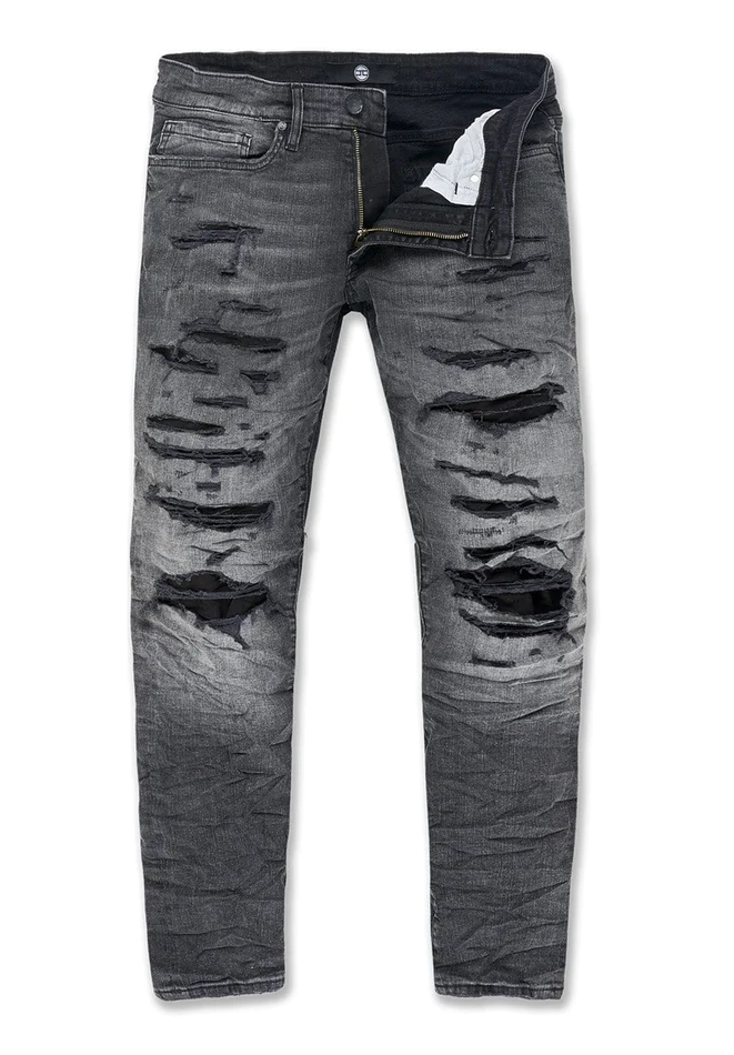 JORDAN CRAIG COLLINS BAYSIDE DENIM RELAXED FIT JEAN JC351R (BLACK SHADOW)