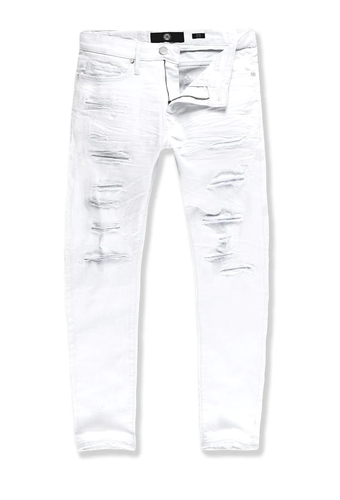 JORDAN CRAIG COLLINS - TRIBECA TWILL JEANS JC965R (WHITE)
