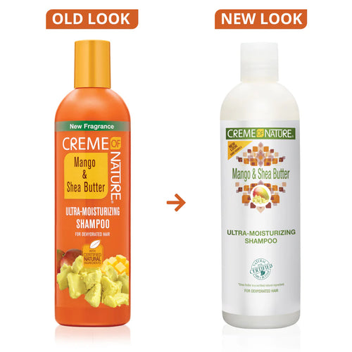 CREME OF NATURE MANGO AND SHEA BUTTER SHAMPOO 12oz