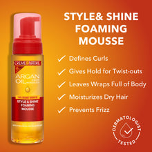 Load image into Gallery viewer, CREME OF NATURE STYLE &amp; SHINE MOUSSE