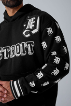 Load image into Gallery viewer, JORDAN CRAIG D-TOWN PULLOVER HOODIE (BLACK)