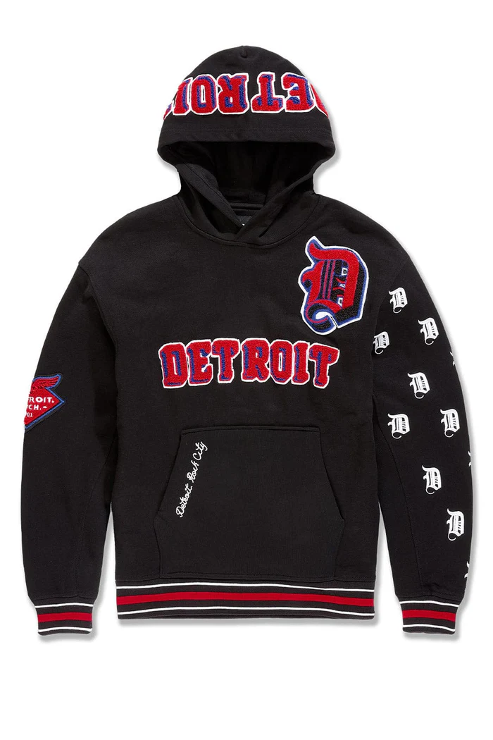 JORDAN CRAIG D-TOWN PULLOVER HOODIE (PISTON)