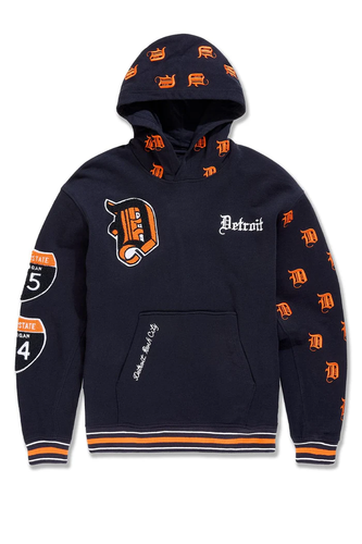 JORDAN CRAIG 313 PULLOVER HOODIE (TIGERS)