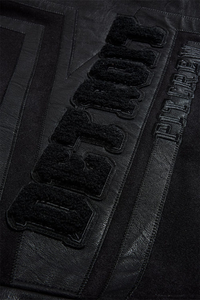 JORDAN CRAIG TRACKSTAR VARSITY JACKET (BLACKOUT)