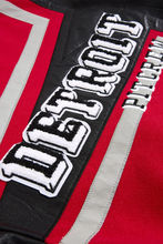 Load image into Gallery viewer, JORDAN CRAIG TRACKSTAR VARSITY JACKET (RED)