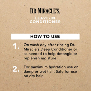 DR. MIRACLES LEAVE IN CONDITIONER