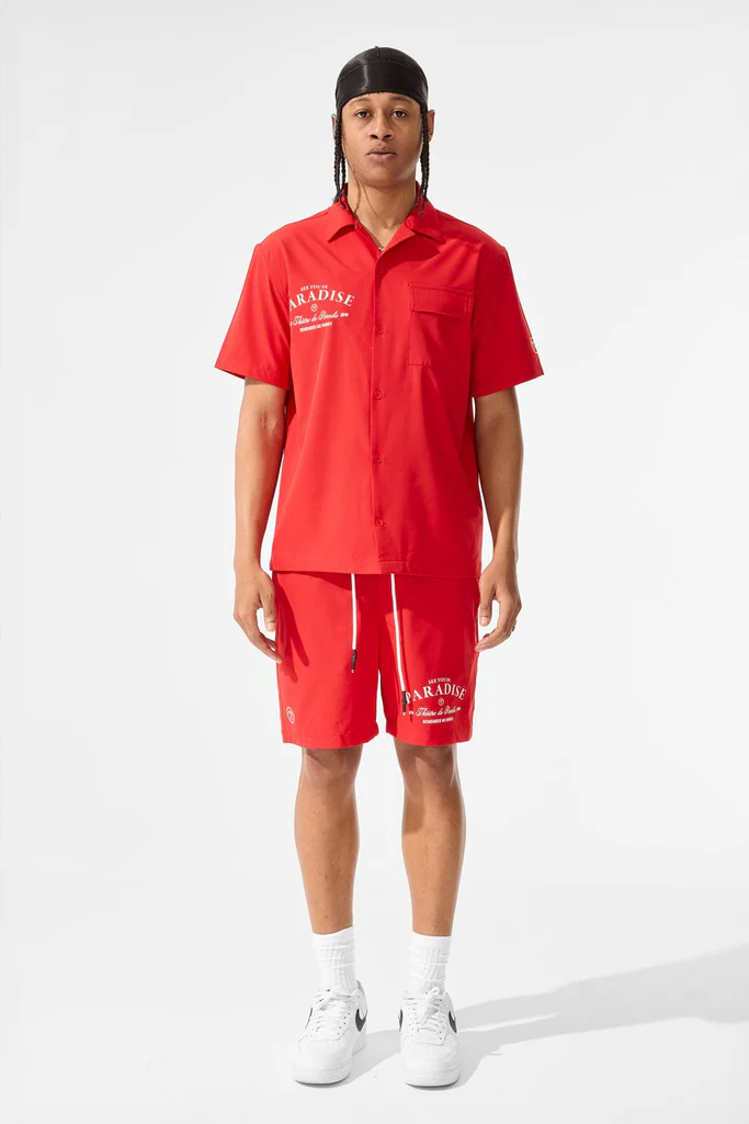 JORDAN CRAIG EL PASO SUMMER 2PC SET (RED)