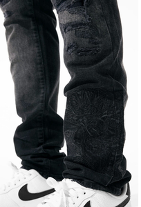 JORDAN CRAIG SEAN-ETERNAL DARKNESS DENIM JEANS JS1211 (BLACK SHADOW)
